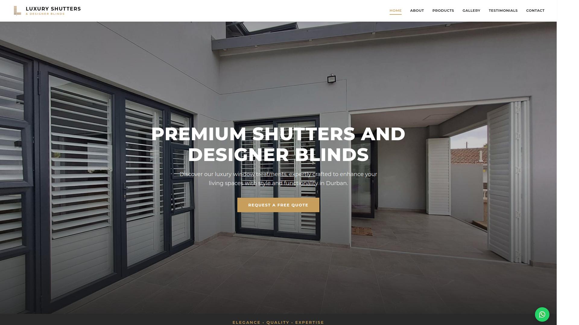 Luxury Shutters & Blinds